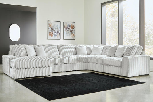 Stupendous 6-Piece Sectional with Chaise