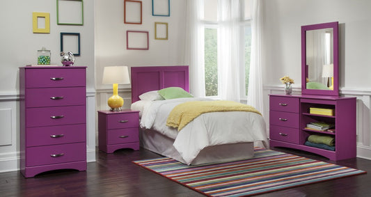 Raspberry Bedroom Group