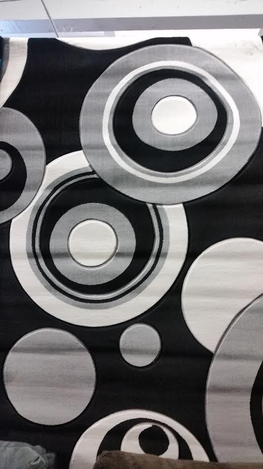 4120 Delta Silver and Black Living Room Group