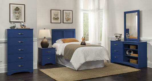 Royal Blue - Bedroom Group
