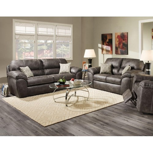 Ulysses Charcoal Sofa and Love Seat
