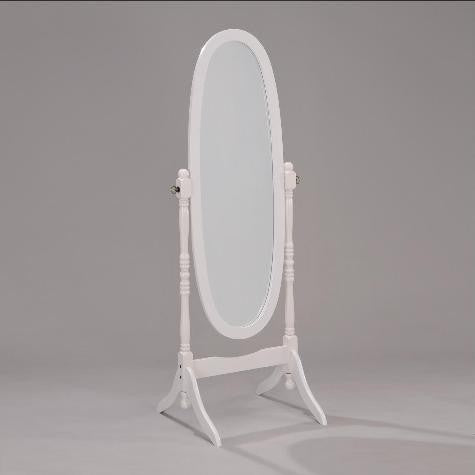White Cheval Mirror