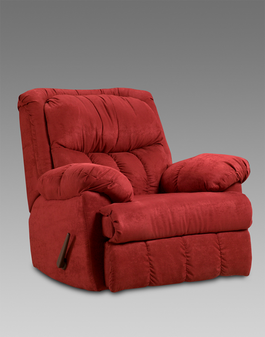 Sensations Red Brick Recliner