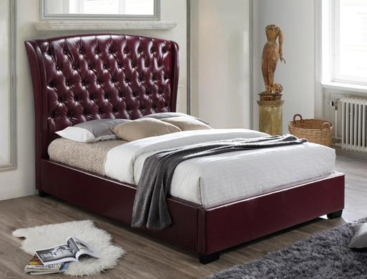 CROWN MARK Kaitlyn Complete Bed- Wine
