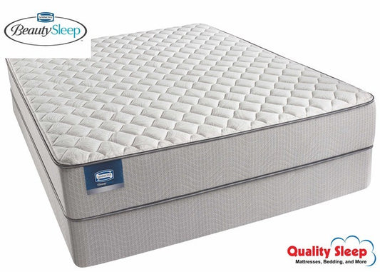 Simmons Beautysleep Series Areca Palm Firm Mattress Set