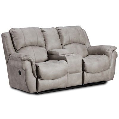 Sandstone Reclining Sofa and Loveseat