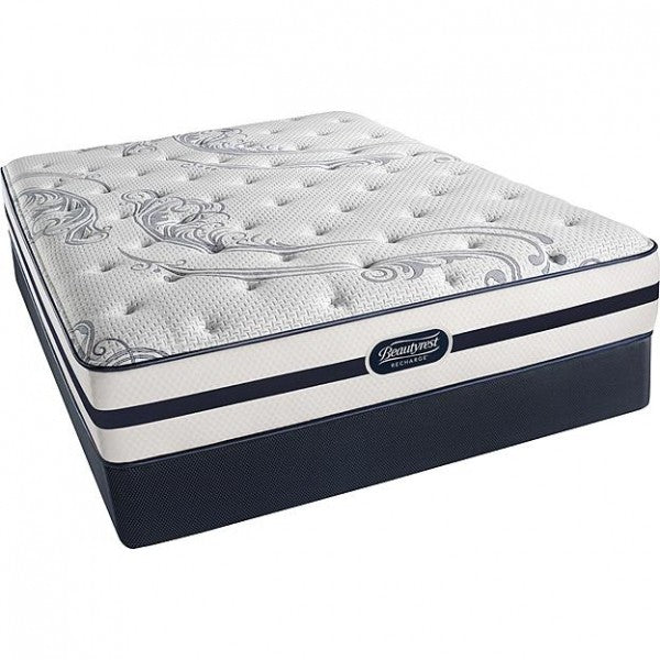 BeautyRest Recharge Chasewood Plush Mattress Set