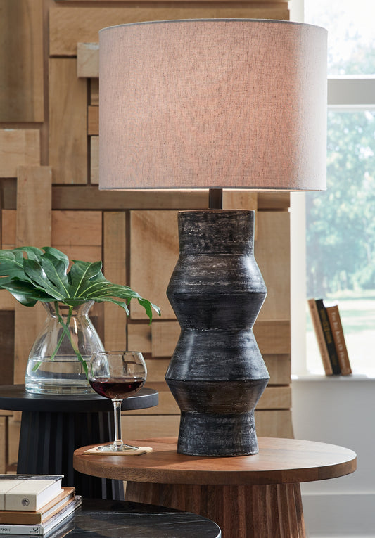 Kerbert Terracotta Table Lamp (1/CN)