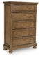 Feddinger Five Drawer Chest