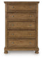 Feddinger Five Drawer Chest