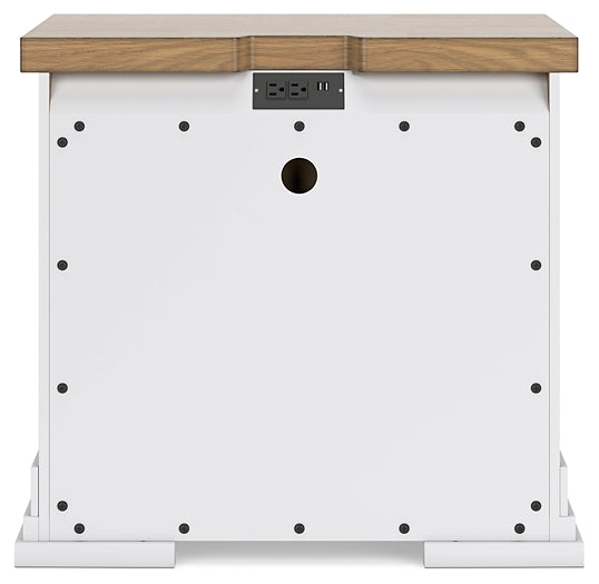 Ashbryn Queen Panel Storage Bed with Mirrored Dresser, Chest and Nightstand