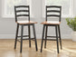 Wildenauer Tall Swivel Barstool (2/CN)