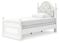 Kozlani Twin Upholstered Panel Bed