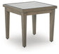 Rainier Ranch Square End Table