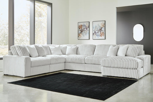 Stupendous 6-Piece Sectional with Chaise