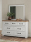 Savonport King Panel Bed, Dresser and Mirror