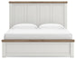 Savonport King Panel Bed, Dresser and Mirror