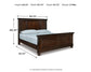 Porter California King Panel Bed