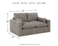 Dramatic Loveseat