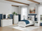 Bostwick Shoals Full Panel Bed, Dresser, Mirror, Chest and Nightstand