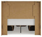 Lawroy Full Panel Storage Bed, Dresser, Mirror and Nightstand