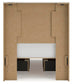 Lawroy Twin Panel Bed with Storage, Dresser, Mirror, Chest and Nightstand