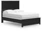 Maribel Full Panel Bed, Dresser, Mirror and Nightstand