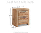 Hyanna Full Panel Bed with 2 Side Storage, Dresser, Mirror, Chest and Nightstand