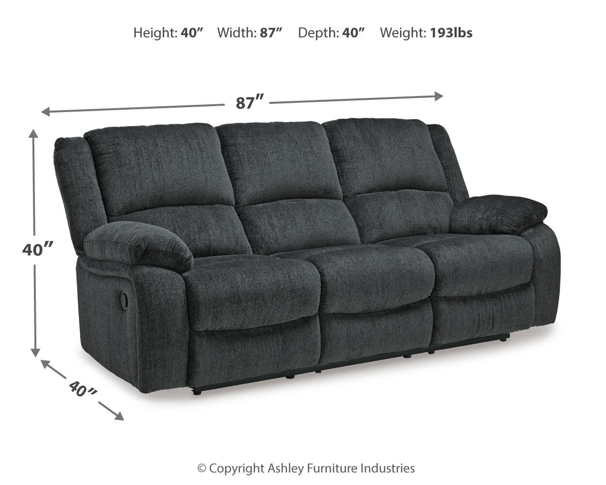 Draycoll Reclining Sofa