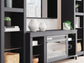 Cayberry 3-Piece Entertainment Center with Electric Fireplace