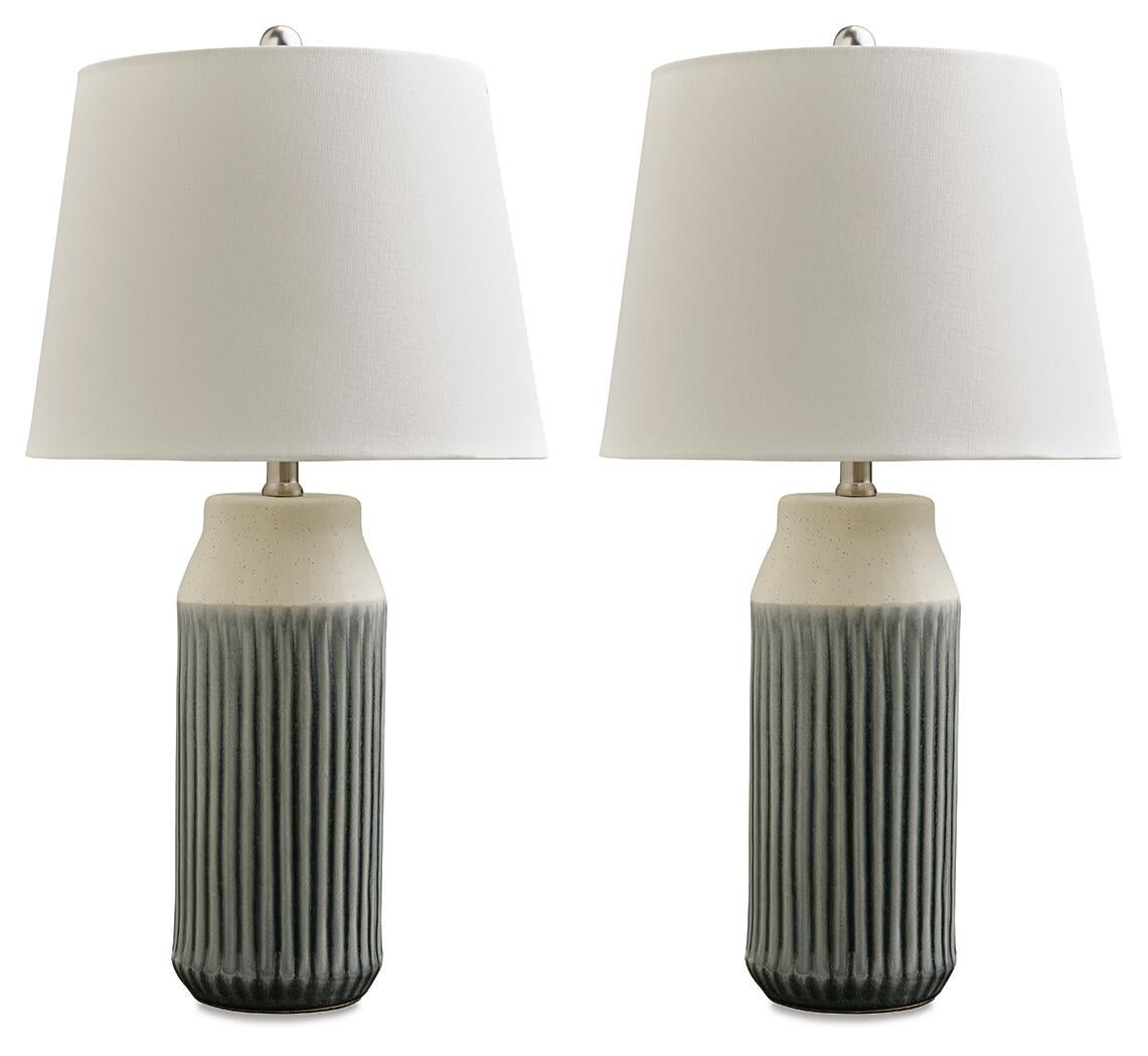 Afener Ceramic Table Lamp (2/CN)