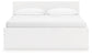 Onita King Panel Platform Bed with 2 Side Storage