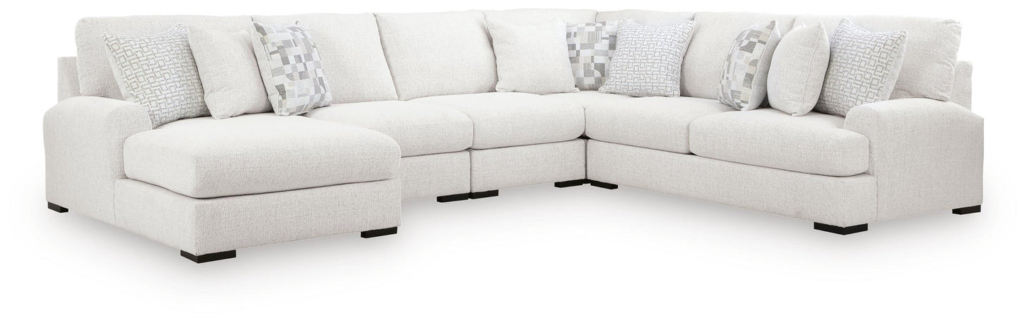 Misty-Lakes 5-Piece Sectional with Chaise