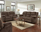 Kelly Gray Reclining Sofa and Loveseat