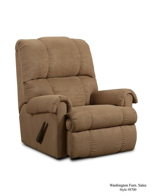 Victory Lane Taupe Recliner