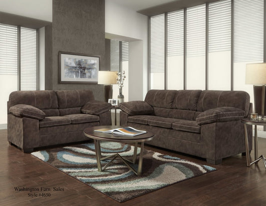 Cody Chocolate Sofa & Loveseat