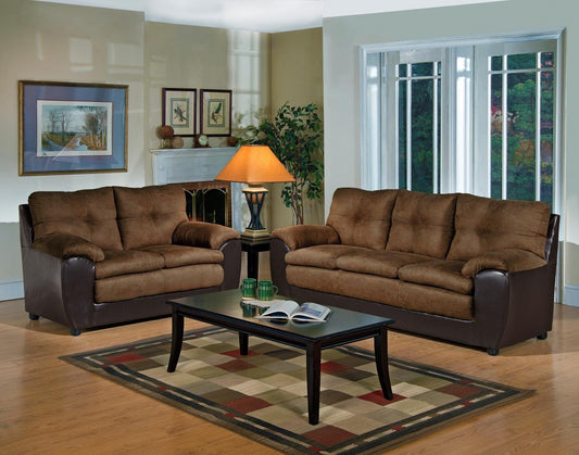 Mia Java Sofa & Loveseat