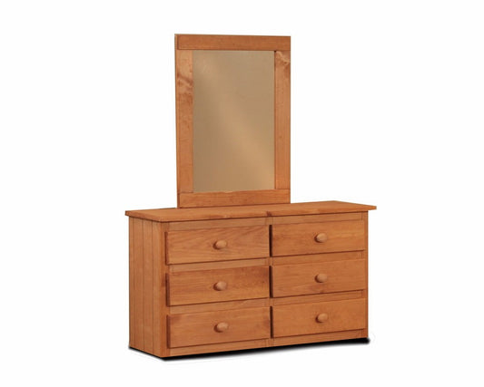 Solid Wood Dresser-Mirror