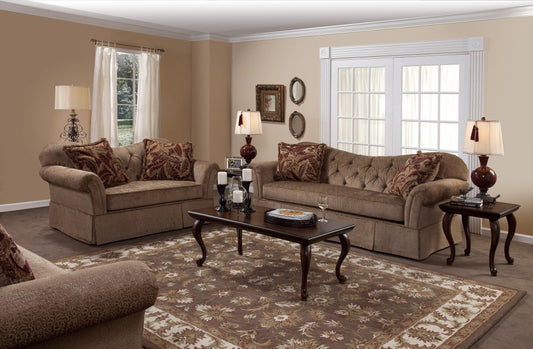 Famu Copper Living Room Group