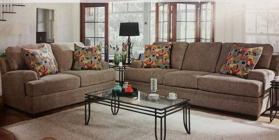 Furby Pewter 2 piece Sofa and Loveseat