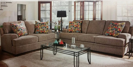 Furby Pewter 2 piece Sofa and Loveseat