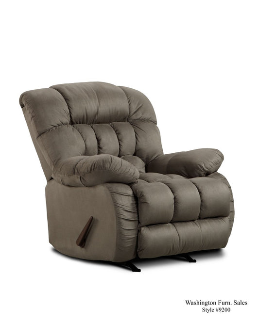 Softsuede Graphite Recliner