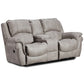 Sandstone Reclining Sofa and Loveseat