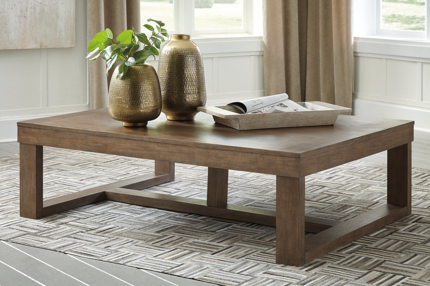Cariton Coffee Table with 1 End Table