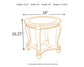 Norcastle Coffee Table with 1 End Table