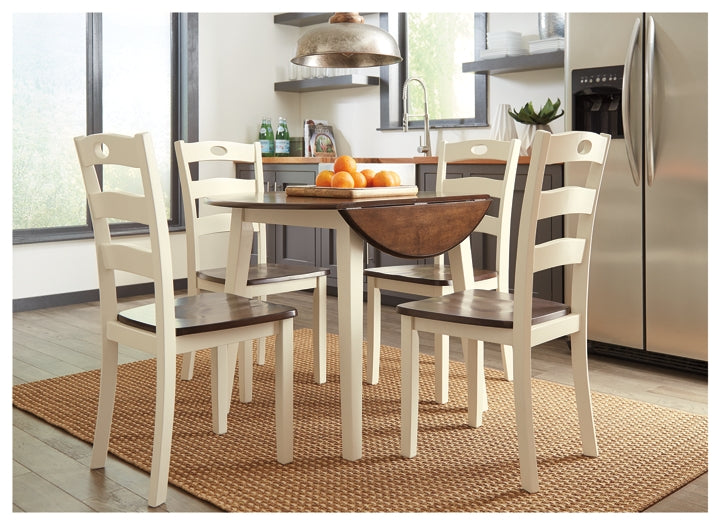 Woodanville Dining Table and 4 Chairs